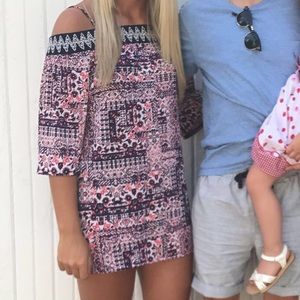 Off the shoulder dress